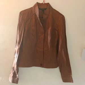 LAFYETTE 148 New York- Button-Front Jacket- Size 0- EUC